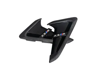 AutoTecknic Dry Carbon Gloss Black Fender Trim Set For F9X BMW X3M/X4M